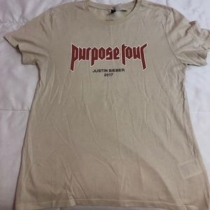 H&M Justin Bieber “Purpose Tour” Tee